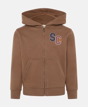 Hooded sweat jacket