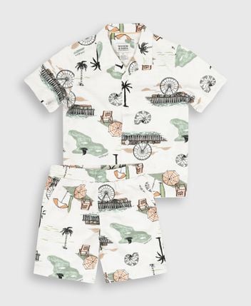 Shirt and shorts set