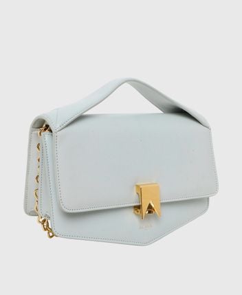 Leather cross body bag