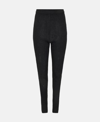 Wool leggings