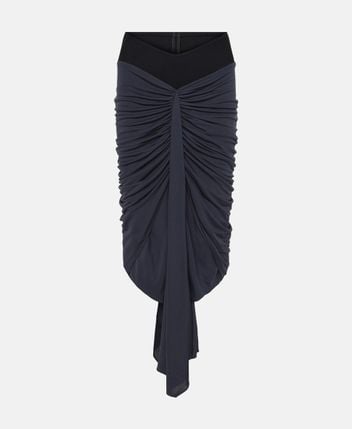 Midi skirt Ardoise