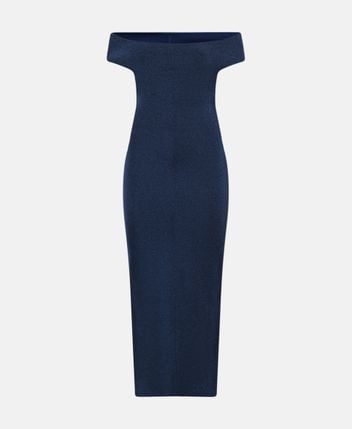Wool-blend dress