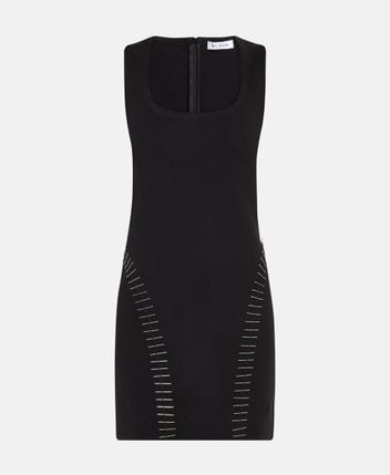 Wool-blend dress Embroid