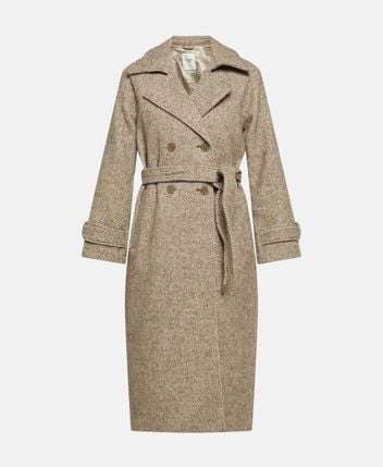 Wool-blend coat