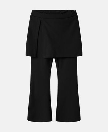 Flared trousers Nappa