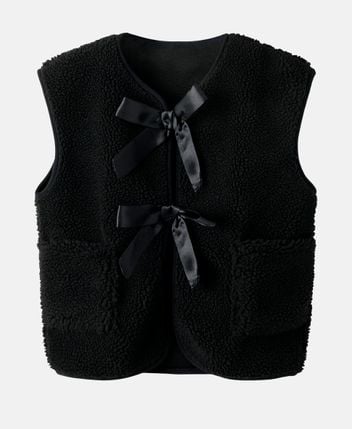 Teddy fur gilet Ruth