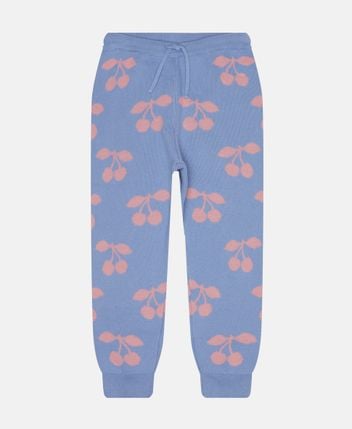 Knitted trousers Lapis