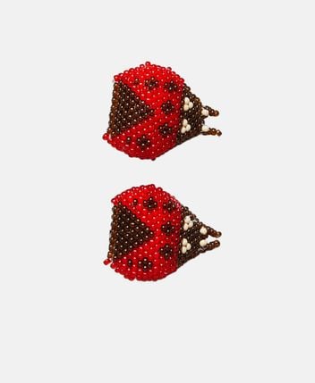 Hairclips, set of 2 Ladybug