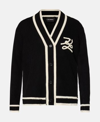 Wool-blend cardigan Soutache Autograph