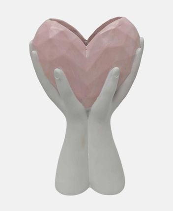 Flowerpot Heart Hand