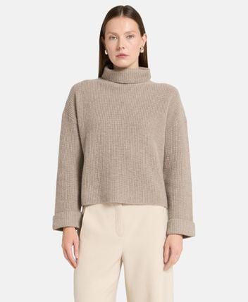 Wool-blend pullover