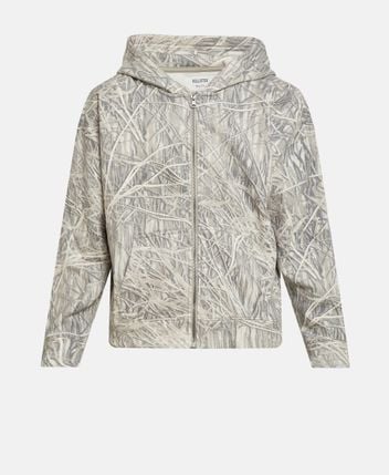Hooded sweat jacket