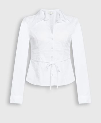 Long-sleeved blouse