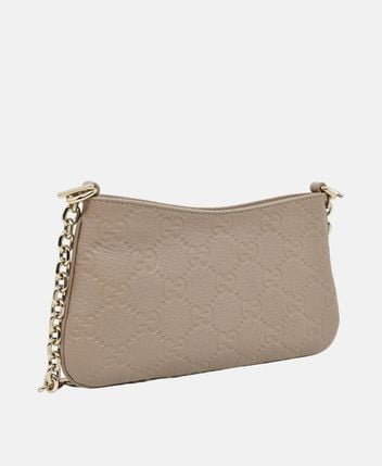 Leather shoulder bag Brainy