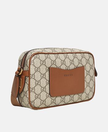 Leather cross body bag