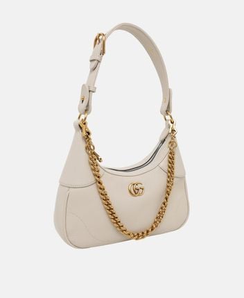 Leather shoulder bag