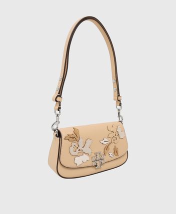 Leather shoulder bag