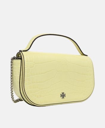 Leather cross body bag