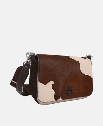 Leather cross body bag Thea