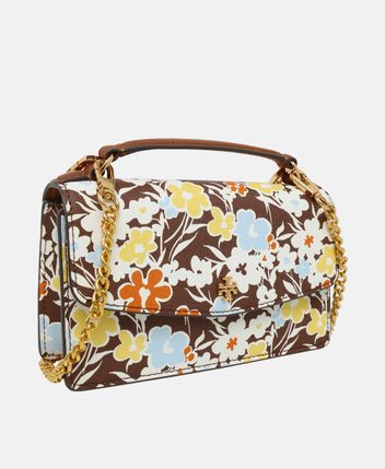 Leather cross body bag