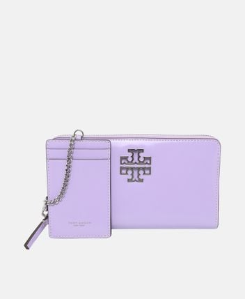 Leather wallet and card case set Britten