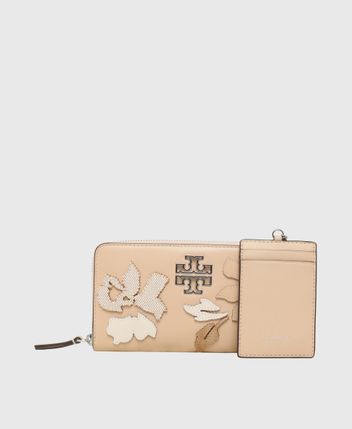 Leather wallet and card case set Britten