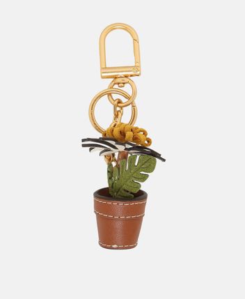 Leather keychain