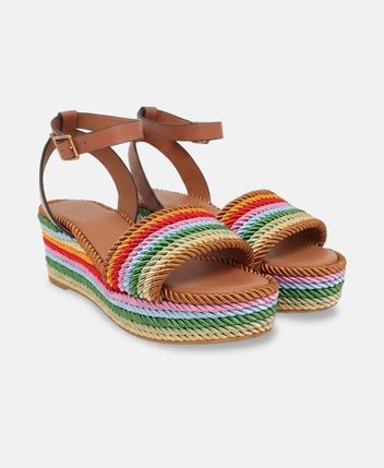 Wedged espadrilles