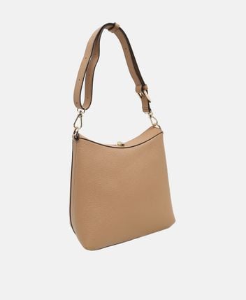 Leather shoulder bag Danae