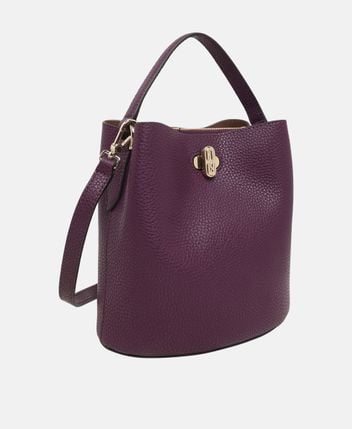 Leather bucketbag