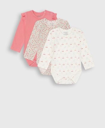 Long-sleeved body, pack of 3 Bella Spring