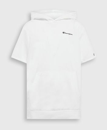 Short sleeved hoodie