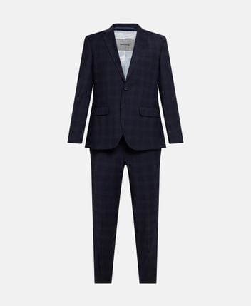Wool-blend suit