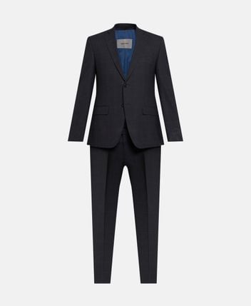 Wool-blend suit