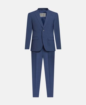 Wool-blend suit