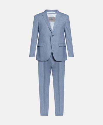 Wool-blend suit
