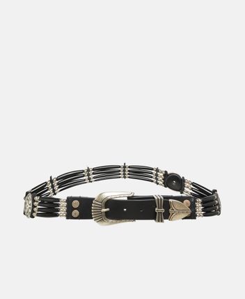 Leather belt