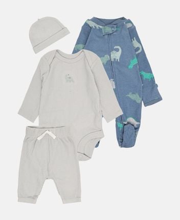 Romper, body & trousers set