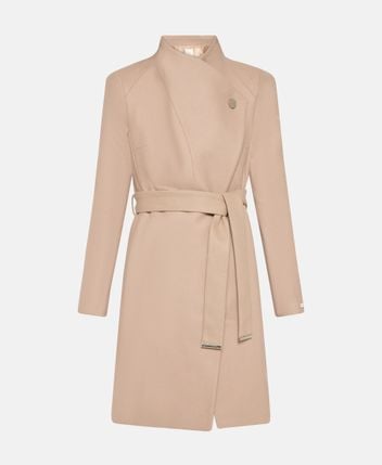 Wool-blend coat