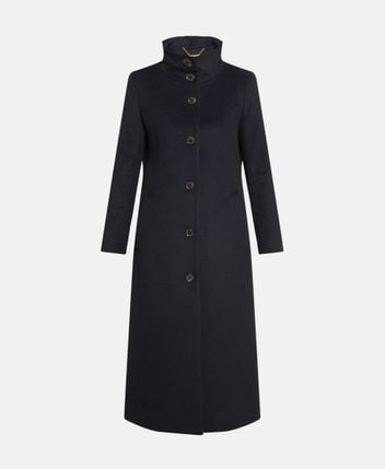 Wool-blend coat