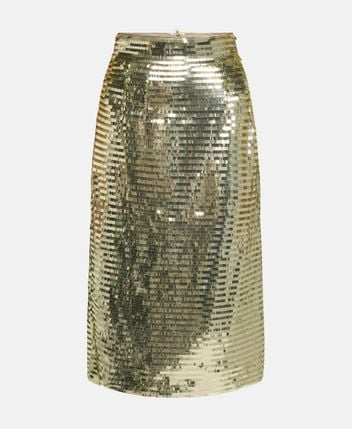 Sequinned skirt