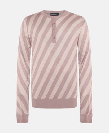 Knitted silk jumper