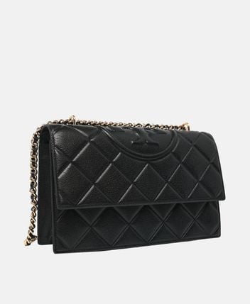 Leather shoulder bag