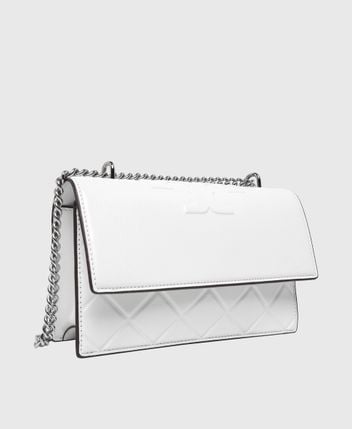 Leather shoulder bag