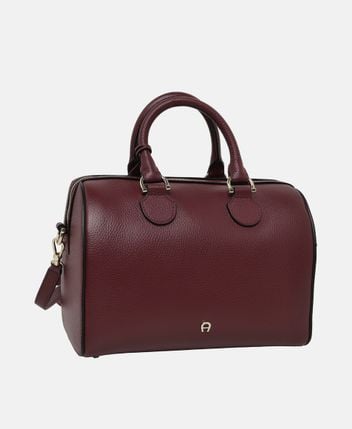 Leather handbag Delia