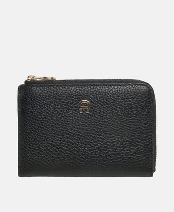 Leather card holder Delia