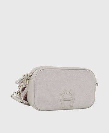 Leather cross body bag
