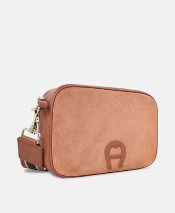 Leather cross body bag Nora