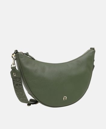 Leather cross body bag