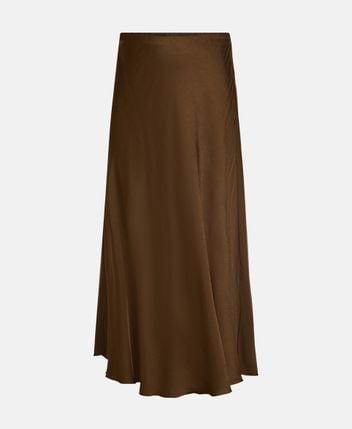 Satin skirt